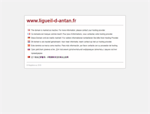 Tablet Screenshot of ligueil-d-antan.fr